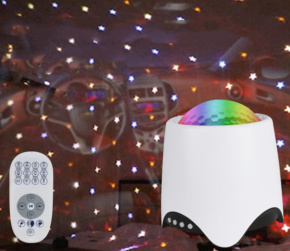 Ocean Star Night Light Projector - Bluetooth Speaker