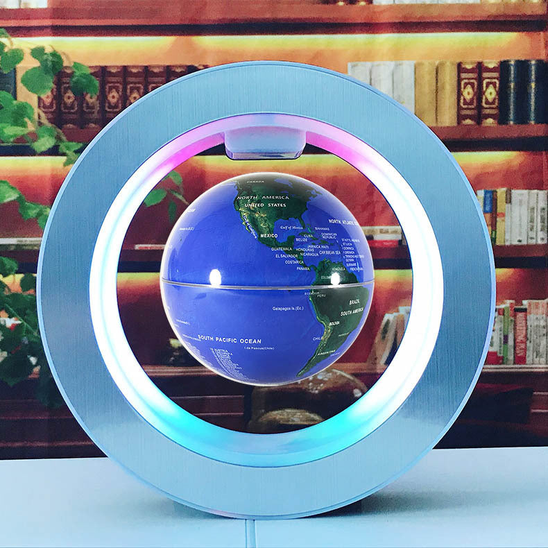 3D LED Levitating Earth - Night Light - Magnetic Levitation - World Map