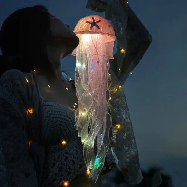 Jellyfish Lamp - Hanging Lamp - Night Light