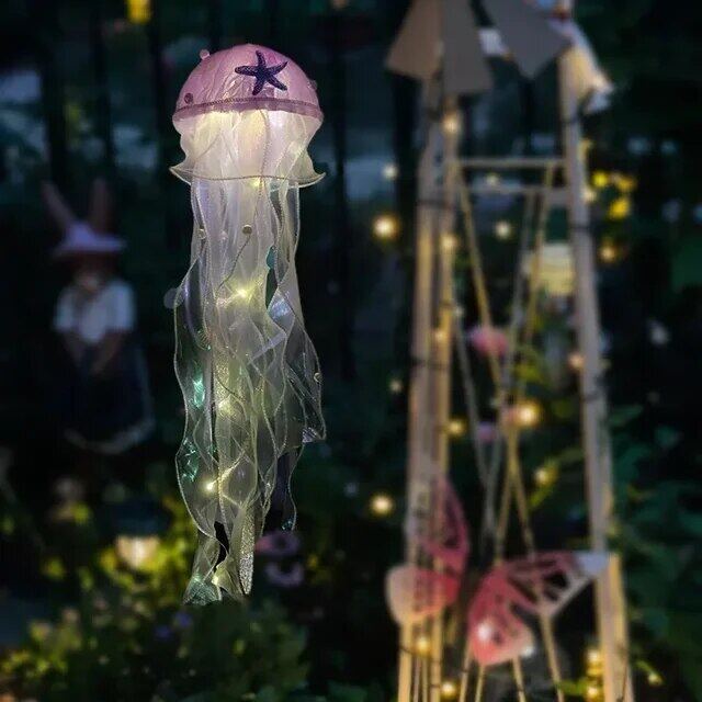 Jellyfish Lamp - Hanging Lamp - Night Light