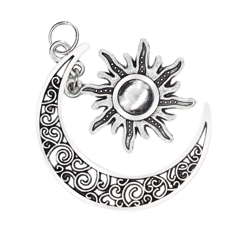 Car Pendant - Sun/Moon - Rearview Mirror Decor