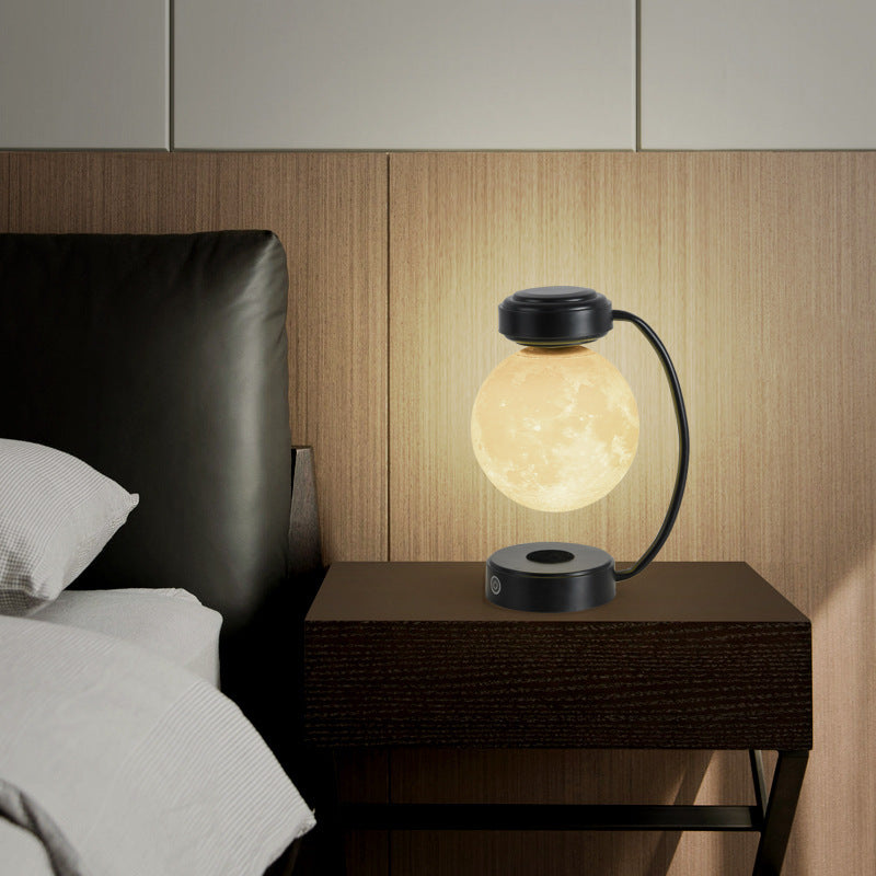 3D LED Levitating Moon - Night Light - Magnetic Levitation