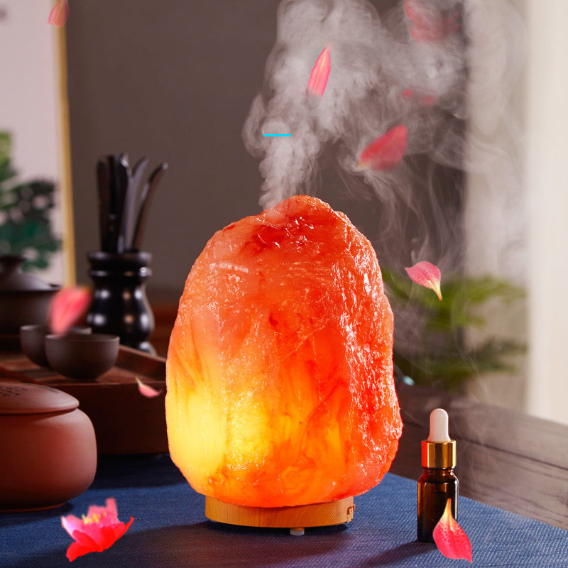 Himalayan Salt Lamp - Essential Oil Diffuser - Large Capacity - USB Humidifier