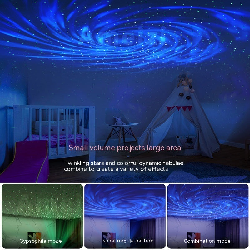 Starry Sky Projector Night Lamp + Bluetooth Speaker