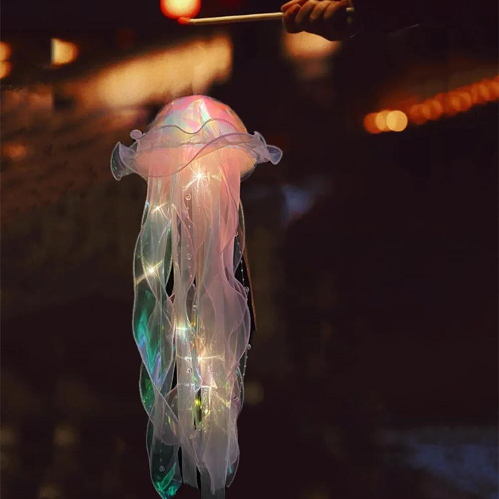 Jellyfish Lamp - Hanging Lamp - Night Light