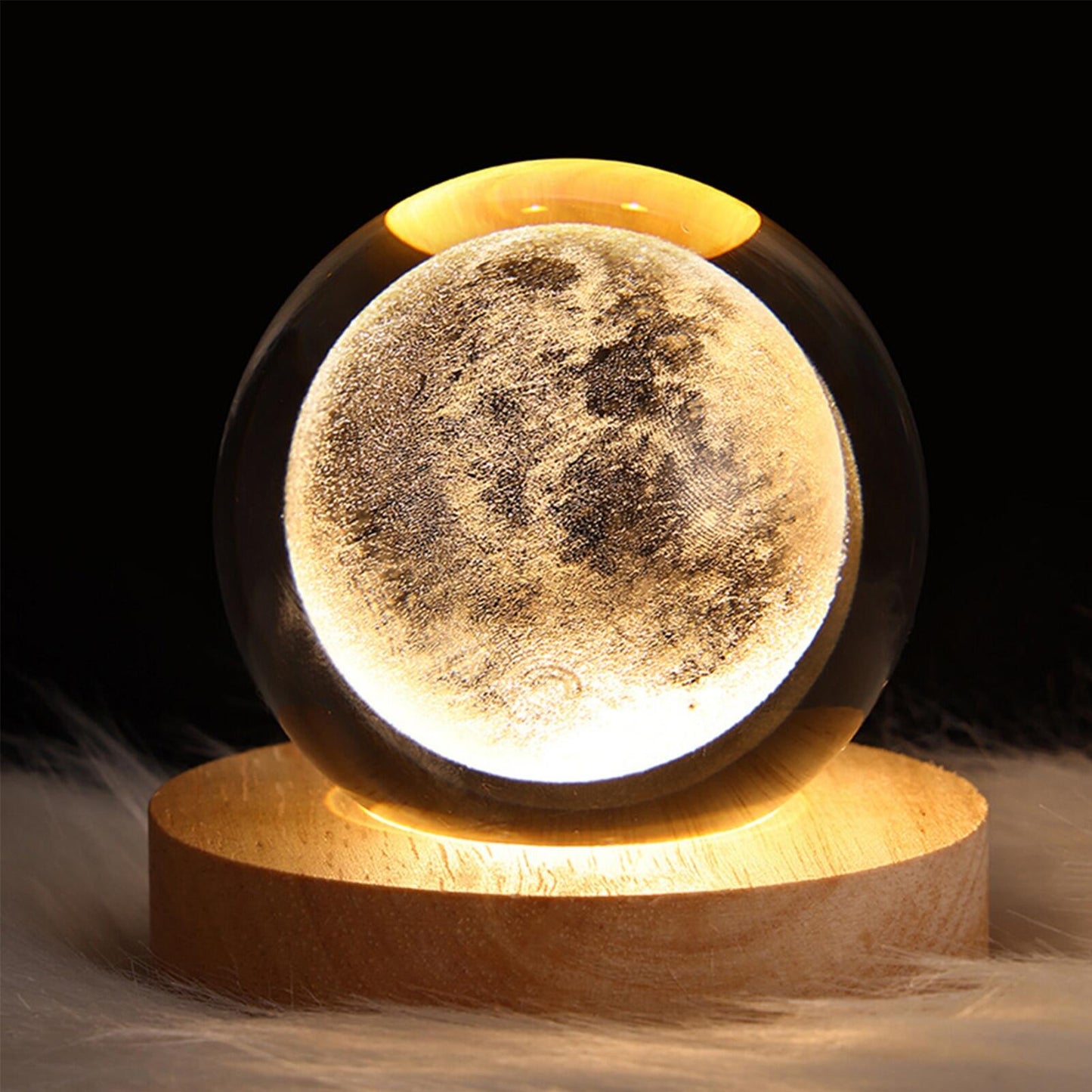 Glowing Crystal Ball - Night Light