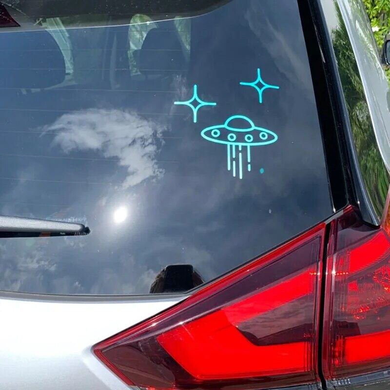 Waterproof Car Sticker - UFO - Decal