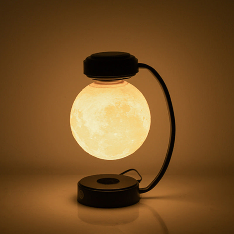 3D LED Levitating Moon - Night Light - Magnetic Levitation