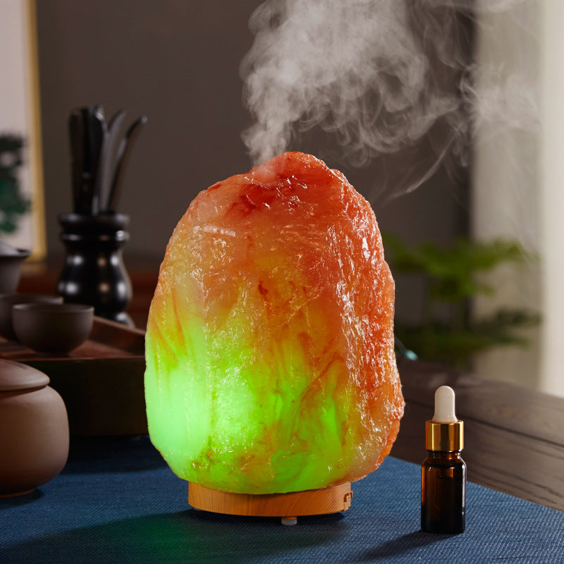 Himalayan Salt Lamp - Essential Oil Diffuser - Large Capacity - USB Humidifier