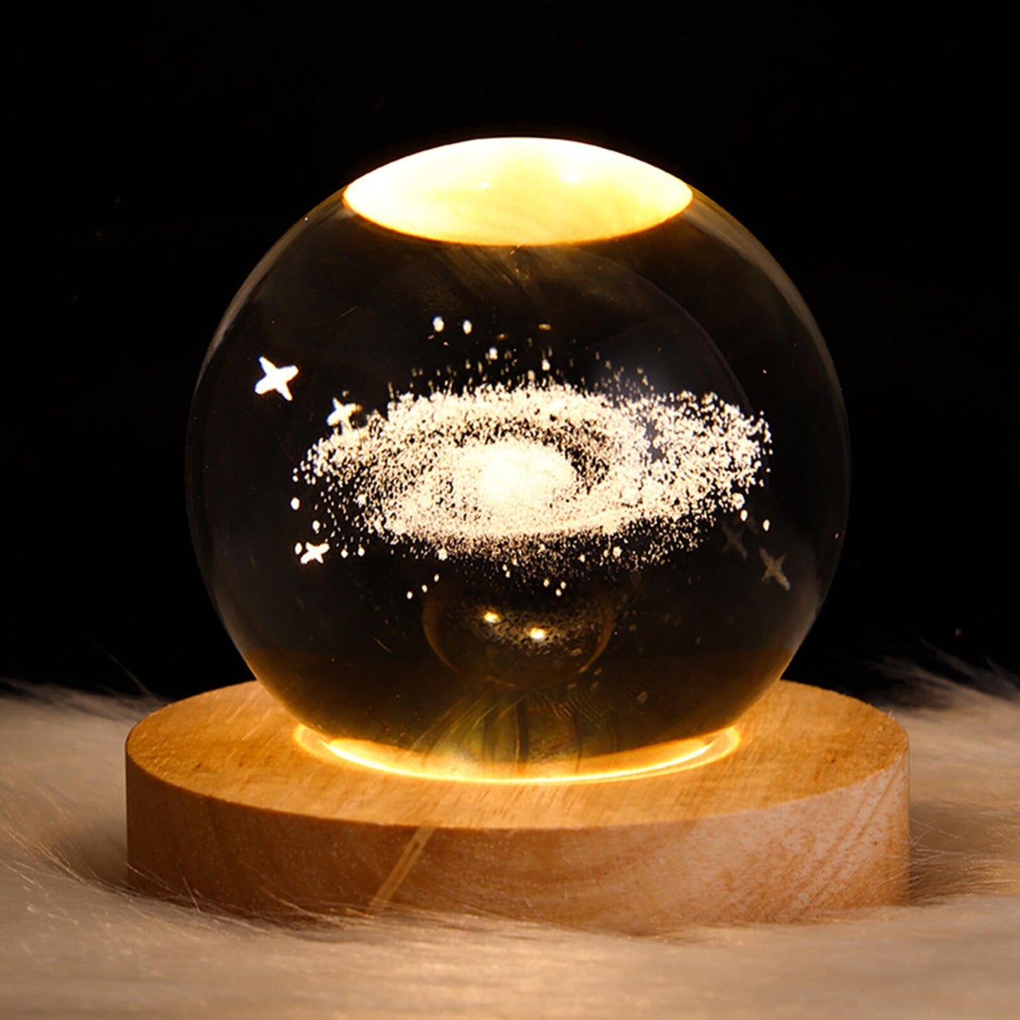 Glowing Crystal Ball - Night Light