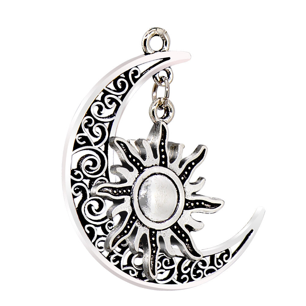 Car Pendant - Sun/Moon - Rearview Mirror Decor