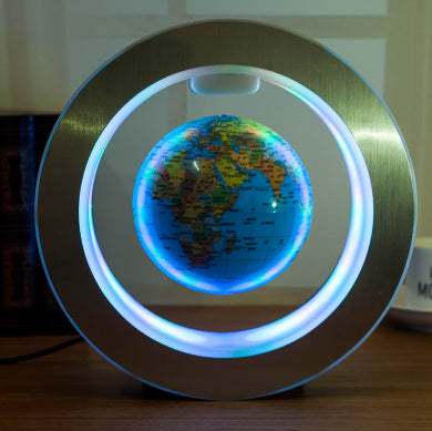 3D LED Levitating Earth - Night Light - Magnetic Levitation - World Map