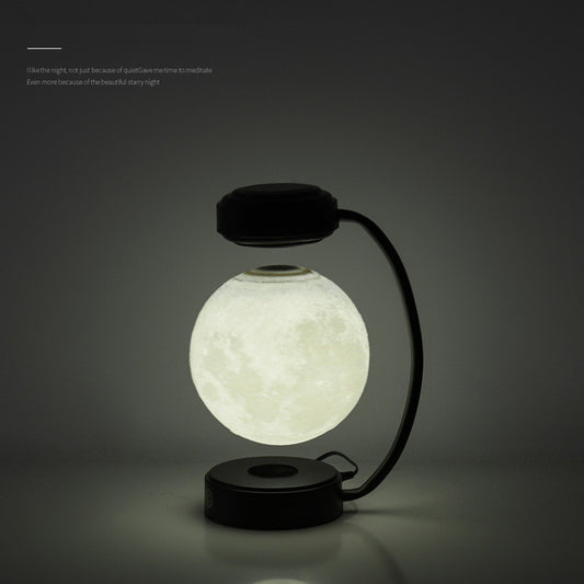 3D LED Levitating Moon - Night Light - Magnetic Levitation