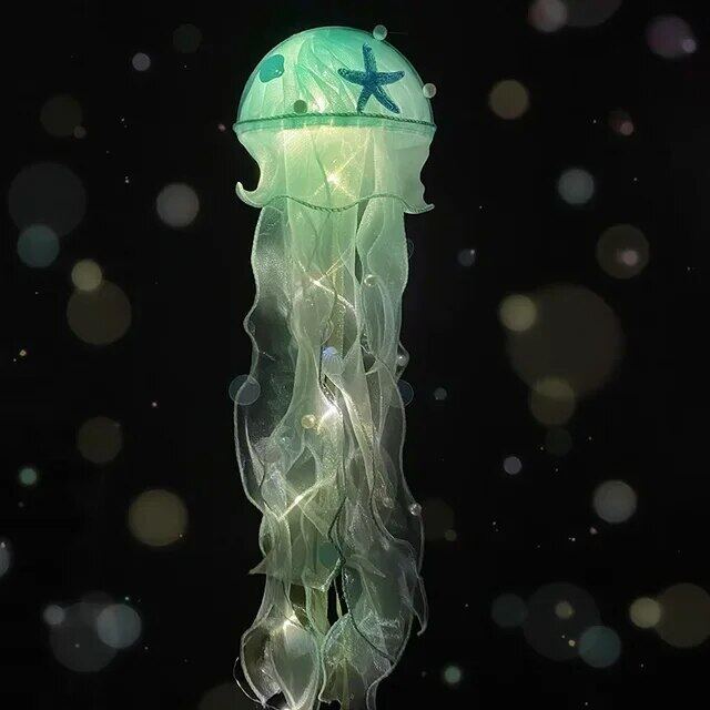 Jellyfish Lamp - Hanging Lamp - Night Light