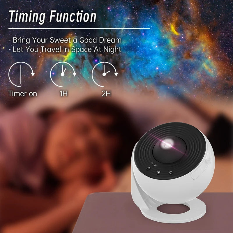 12 IN 1 Planetarium Projector - Night Light - Galaxy/Starry Sky Projector - 360 Rotation