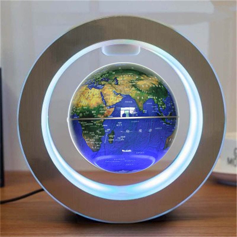 3D LED Levitating Earth - Night Light - Magnetic Levitation - World Map