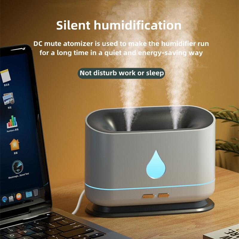 LED Essential Oil Diffuser - 1L- Large Capacity - USB Humidifier